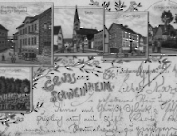 Ansichtskarte Schweinheim 1897