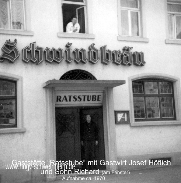 Ratsstube Josef u. Richard Höflich 1970
